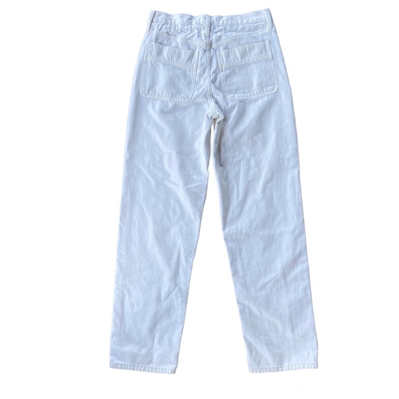 Madewell The Convertible Paperbag Dadjean in Tile White NF147 - Picture 9 of 14